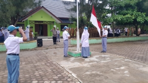 Polisi Saweu Sikula Polres Langsa Perkuat Pendidikan Karakter Dan Cegah Kenakalan Remaja Di SMAN 1 Manyak Payed