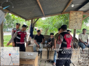Sat Samapta Polres Langsa Intensifkan Patroli KRYD, Antisipasi Gangguan Kamtibmas Di Sejumlah Titik Rawan