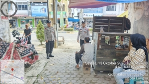 Polsek Langsa Intensifkan Patroli Anti-Premanisme, Jaga Keamanan Dan Ketertiban Masyarakat