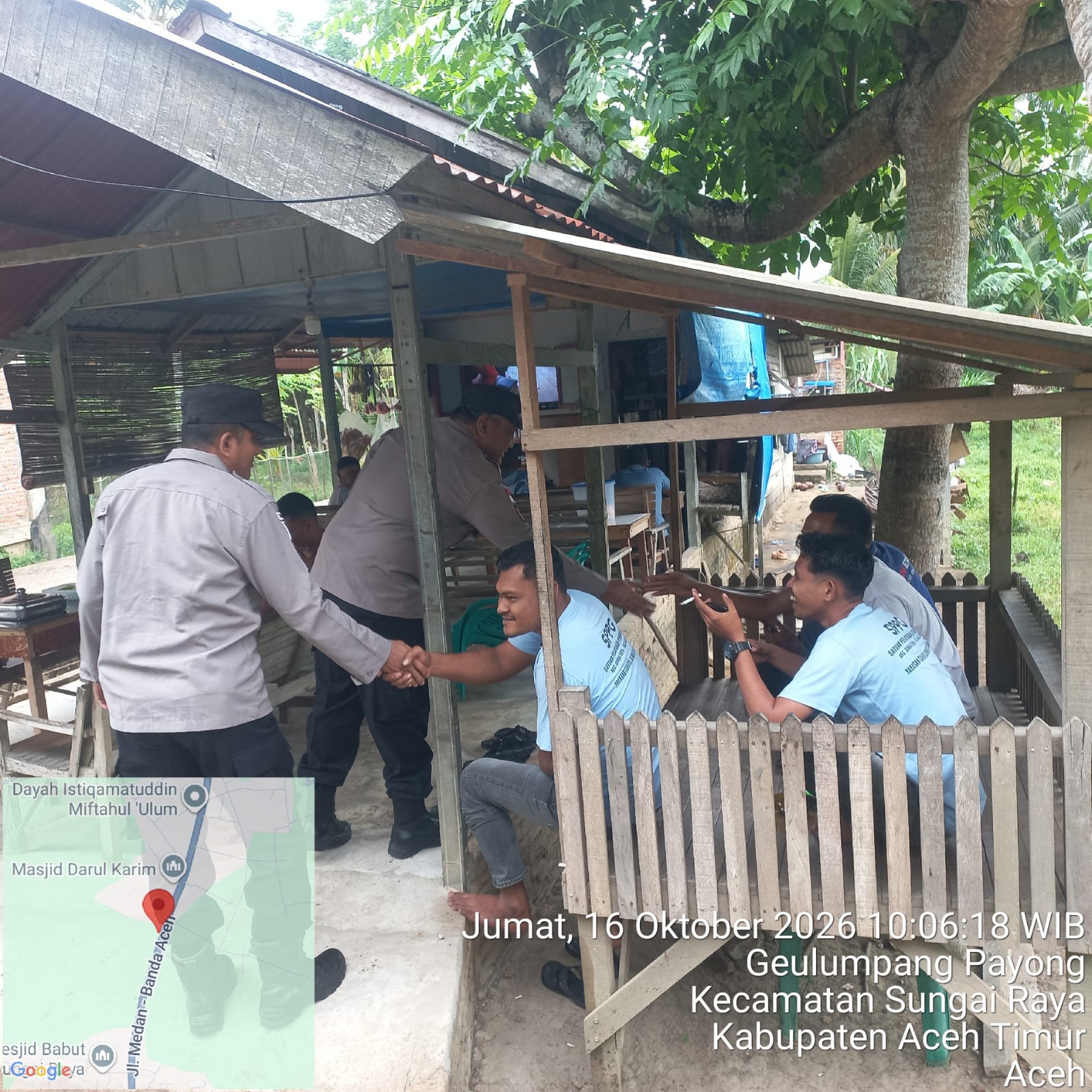 Polsek Sungai Raya Intensifkan Patroli Harkamtibmas, Pastikan Aktivitas Masyarakat Berjalan Aman