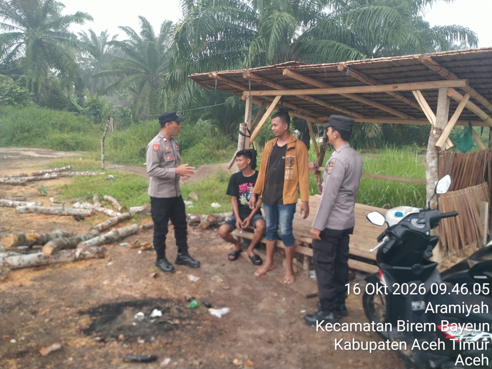 Polsek Birem Bayeun Intensifkan Patroli, Cegah Pencurian TBS Kelapa Sawit Dan Gangguan Kamtibmas