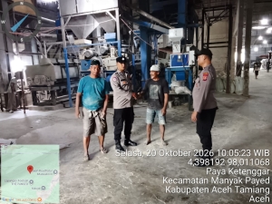 Polsek Manyak Payed Intensifkan Patroli Wilayah, Pastikan Aktivitas Masyarakat Berjalan Aman