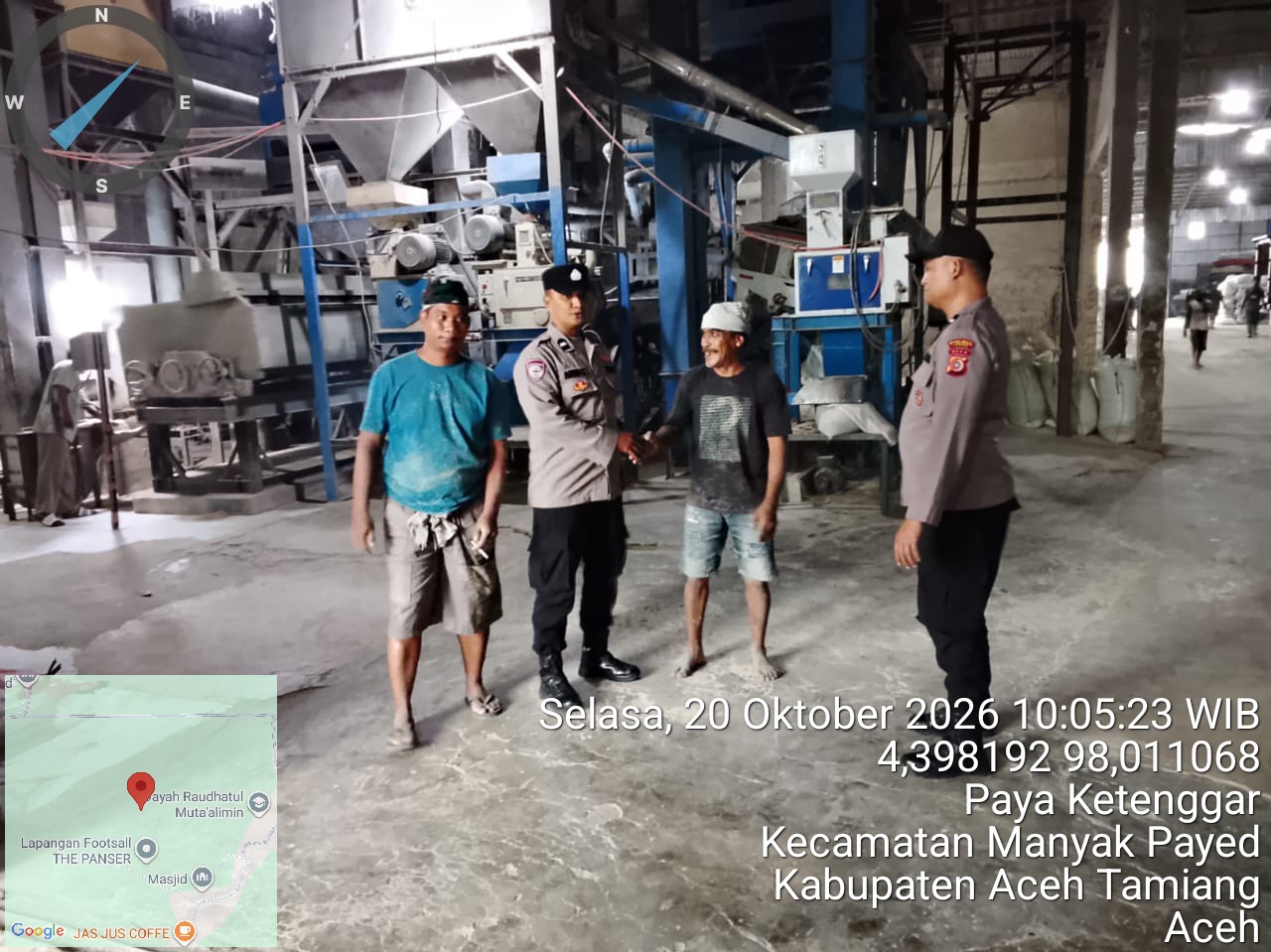 Polsek Manyak Payed Intensifkan Patroli Wilayah, Pastikan Aktivitas Masyarakat Berjalan Aman