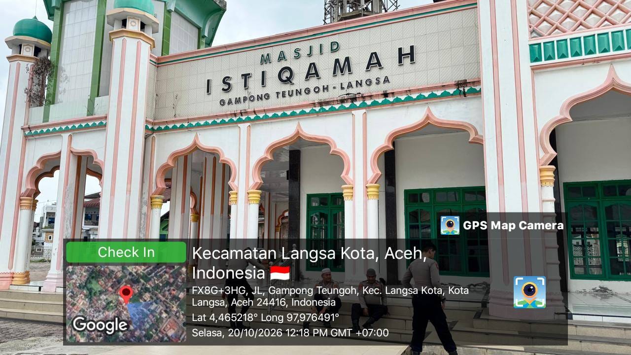 Sat Samapta Polres Langsa Perkuat Sinergi Dengan Warga Melalui Program Dimtaq