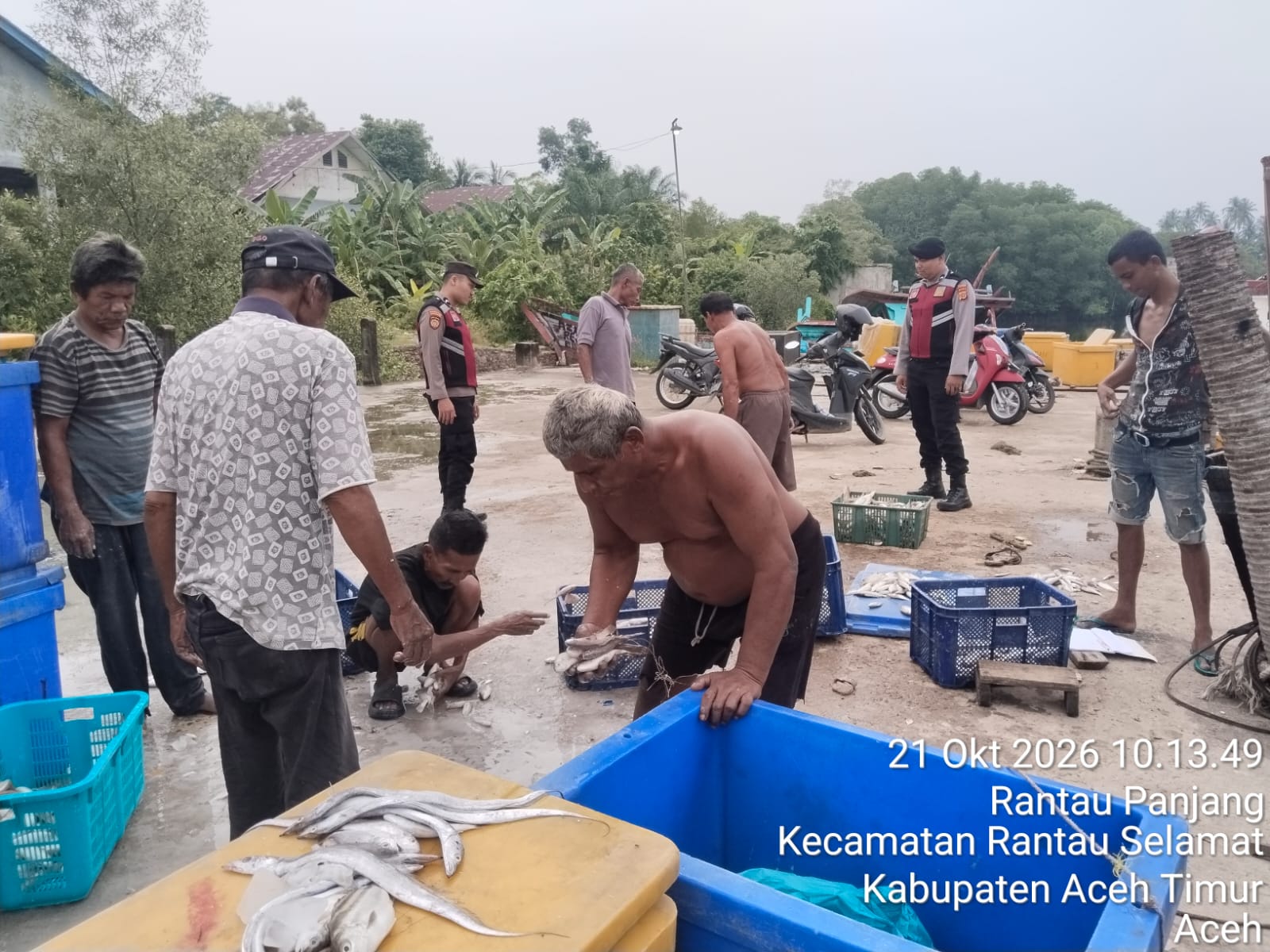 Polsek Rantau Selamat Intensifkan Patroli Dialogis, Cegah Kriminalitas Dan Jaga Keamanan Warga