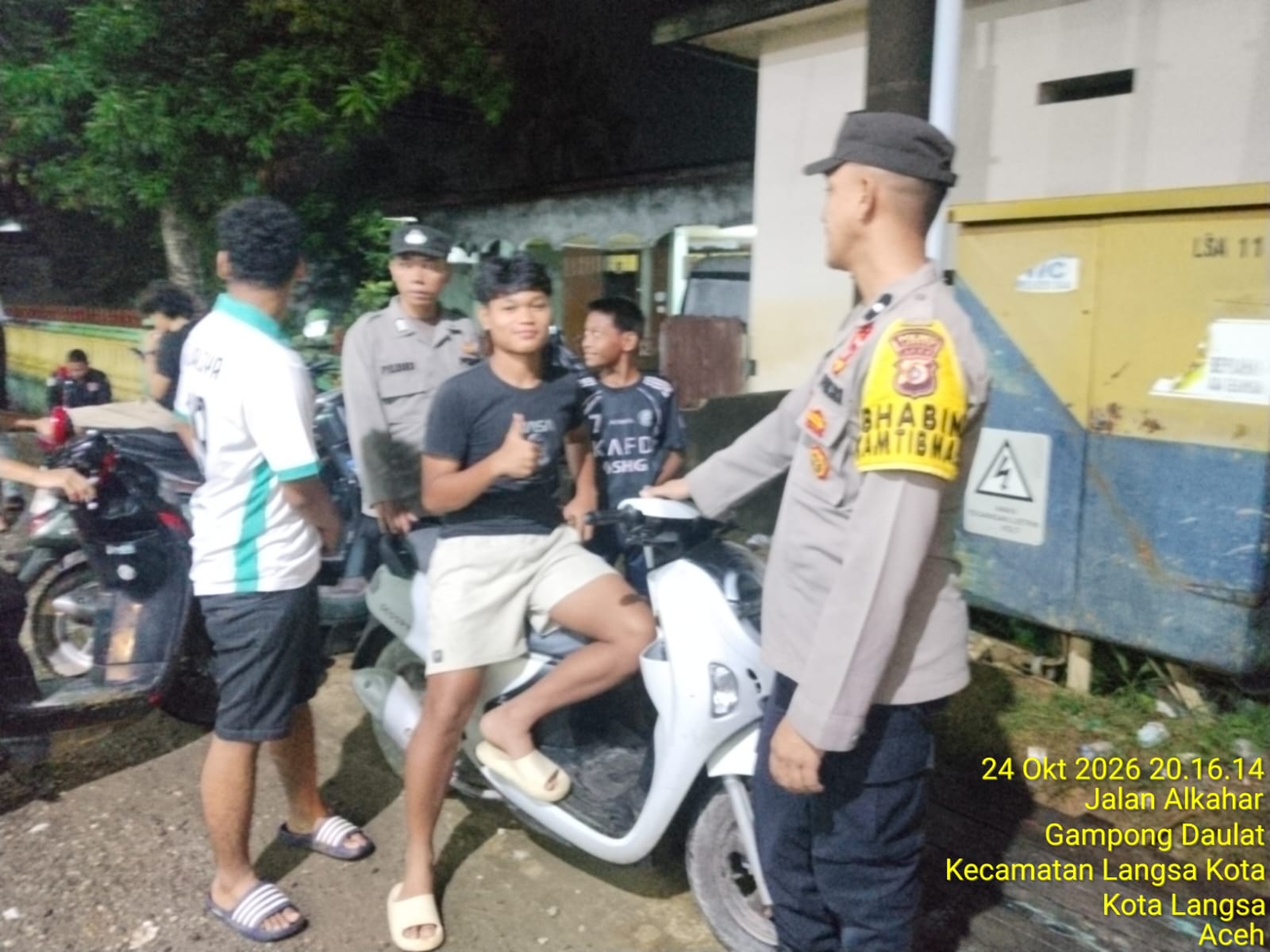 Polsek Langsa Intensifkan Patroli Antipremanisme, Jaga Keamanan Dan Ketertiban Masyarakat