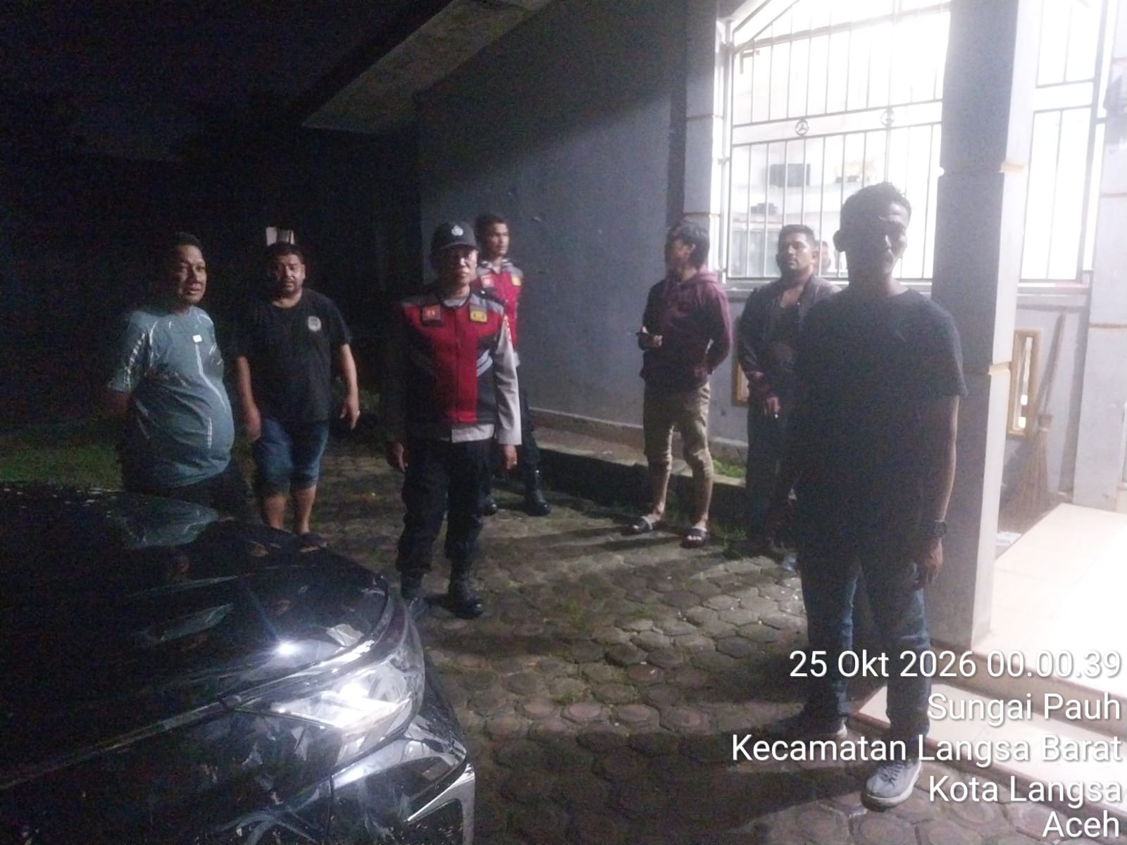 TNI-Polri Gelar Patroli Gabungan Di Langsa Barat, Jaga Kondusivitas Jelang Maulid Nabi
