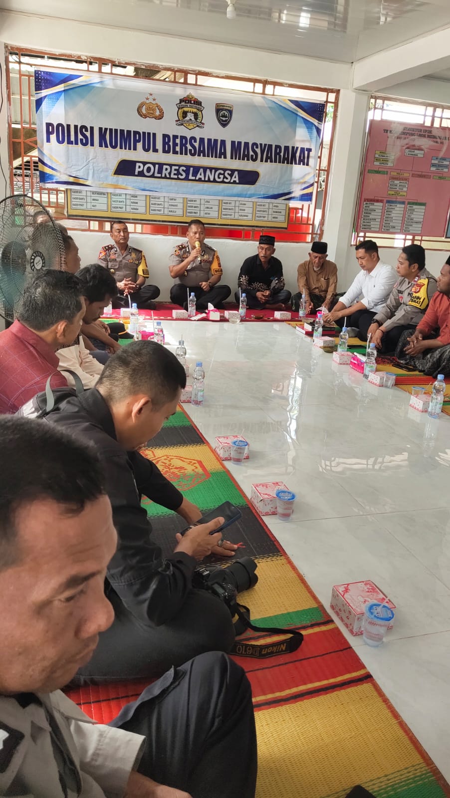 Polres Langsa Perkuat Kemitraan Dengan Masyarakat Melalui Program Polisi Kumpul Bersama Masyarakat