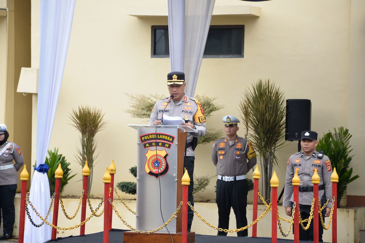 Polres Langsa Gelar Operasi Patuh Seulawah 2026, Berlangsung 14 Hari Mulai 26 Oktober